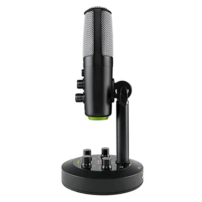 Mackie EM-Series, Premium USB Condenser Microphone with Built-in 2-Channel Mixer (EM-Chromium) - size: USB, style: Chromium - Studio