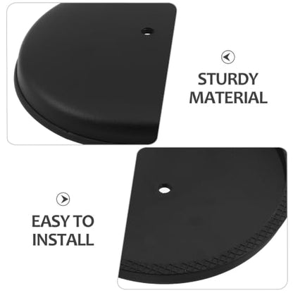 Heavy Base Desktop Mic Stand Tool-free Installation with Finely Sprayed Surface 7.1 Inch round Metal Microphone Base and Anti-tip Design, Compatible with Mic Arm for Office