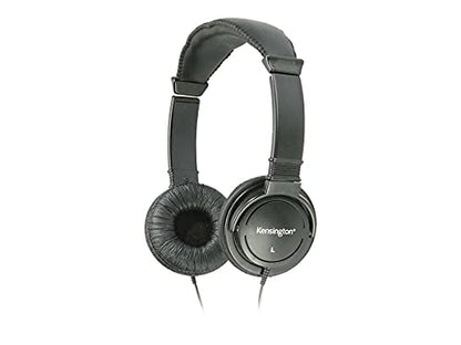 Kensington Hi-Fi On-Ear Headphones with 9-Foot Cord, 3.5mm Jack Headset (K33137) - style: Headphones