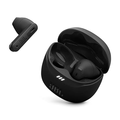 JBL TFLEX2BLK Tune Flex 2 True Wireless Noise Cancelling Earbuds - Black - color: Black