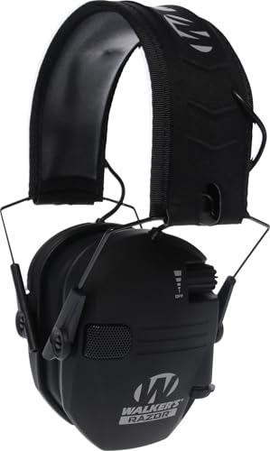 Walker's Razor Slim Electronic Muff - color: Black, size: One Size