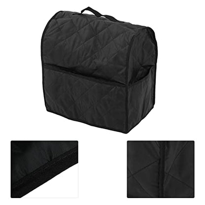 Kitchen Mixer Dust Carry Bag, Anti Dirt Anti Scratches Mixer Dust Cover Kitchen Food Stand Mixer Dust Organizer Cover (Black) - color: Black