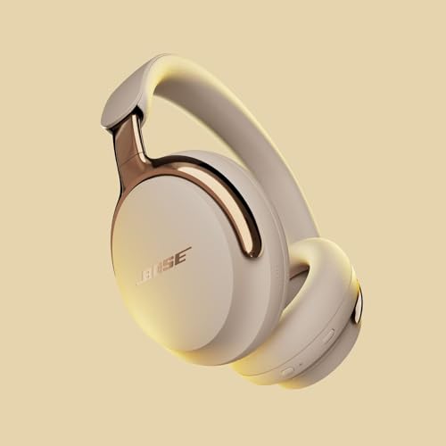 Bose QuietComfort Ultra Bluetooth Headphones (2nd Gen), Wireless Headphones with Spatial Audio, Over Ear Noise Cancelling with Mic, Up to 30 Hours of Play time, Driftwood Sand - Limited Edition - color: Driftwood Sand