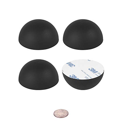 Hudson Hi-Fi Speaker Isolation Feet (4-Pack, 2.5") – Adhesive Silicone Anti-Vibration Pads for Speakers, Turntables, Subwoofers & Amplifiers, Supports 50-100 lbs Per Pad