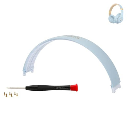 Studio 3 Headband Replacement -Top Headband Accessories, as Same The OEM Compatible with Studio 3 Wireless(A1914) & Studio 2 Wired/Wireless (B0500/B0501) Headphones (Studio 3-Ice Crystal Blue) - color: Studio 3-Ice Crystal Blue