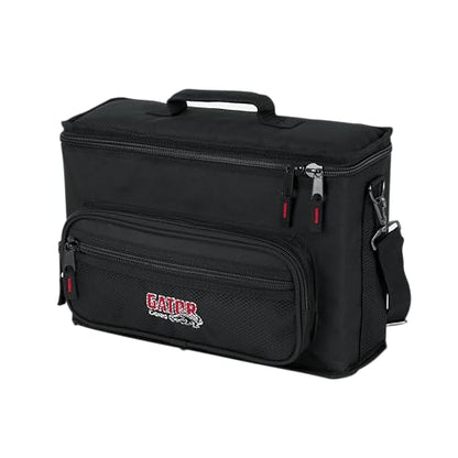 Gator Cases Padded Microphone Carry Bag, Holds (5) Wireless Microphone Systems, (GM-5W)