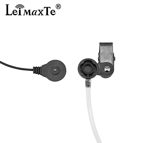 Compatible for Midland Walkie Talkie, Two Way Radios Acoustic Tube Security Surveillance Earpiece with Mic