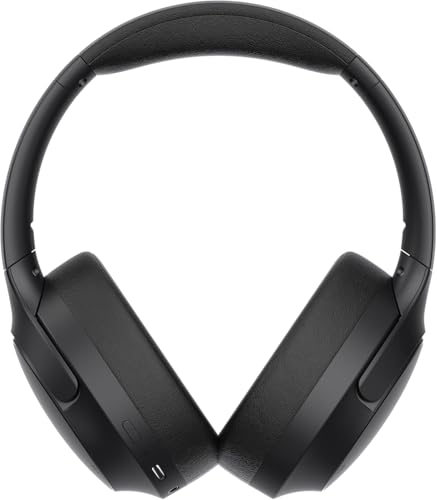 HONOR Choice Headphone, Wireless Over-Ear Bluetooth Headset, Dual Microphone Noice Cancelling for Clear Calls, 80H Long Battery Life, Hi-Res Audio Certified, Black