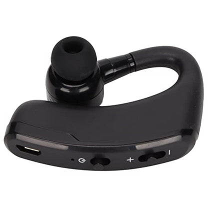 Single Ear Bluetooth Headset, Stylish Sports Earbuds V9 Noise Cancelling 180° Adjustable Headset Ear Hook Earphone Phone Headset for Driving Sports Business Earphone