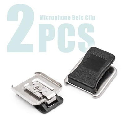 Replacement 360°Rotatable Radio Mic Belt Clip for Motorola PMMN4013 PMMN4013A PMMN4021A PMMN4022 PMMN4024 PMMN4024A PMMN4025 PMMN4025A PMMN4051 PMMN4050 radios Handheld Speaker Microphone Clip