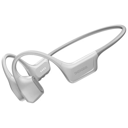 Bone Air Swim Bone Conduction Headphones Open Ear Wireless Waterproof Headphones 64GB IP68 Dual Conduction Headphones 8H Playtime Open Ear Sports Headphones for Cycling Swiming - LGray - color: LGray