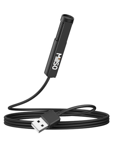 MillSO USB PC Microphone External Lavalier Mini USB Microphone for Computer - color: Handheld
