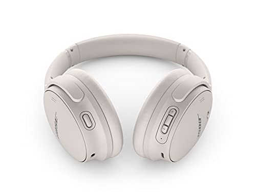 Bose QuietComfort 45 Noise Canceling Bluetooth Headphones (White Smoke) (Renewed) - color: White Smoke