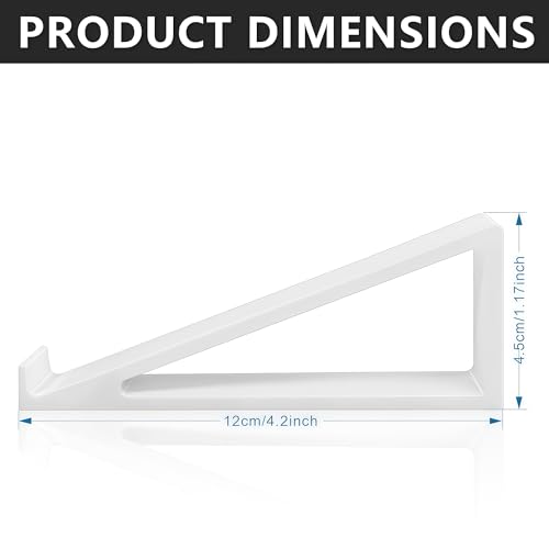 Musiin Audio Interface Stand compatible with SSL2+ MK2,ID14 MK2,Apollo X4 - color: White