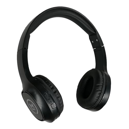 Morpheus 360 Tremors Bluetooth Headphones | Built-in Microphone | Wireless Headset | Gaming Headphones | on Ear Earphones | Wireless/Wired | Black | HP4500B - color: Black with Gray Accents