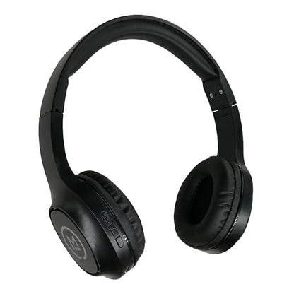 Morpheus 360 Tremors Bluetooth Headphones | Built-in Microphone | Wireless Headset | Gaming Headphones | on Ear Earphones | Wireless/Wired | Black | HP4500B - color: Black with Gray Accents