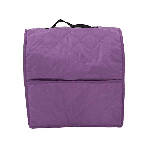 Kitchen Mixer Cover Carry Bag for 5Qt/6Qt, Fits Most Stand Mixers, - Scratch Quilted Polyester Pongee Fabric with Storage Pockets (Violet) - color: Violet