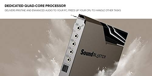 Creative Sound Blaster AE-7 Hi-Res PCIe Gaming Sound Card and ACM | Hi-res, PCIe DAC, Headphone Amp, Xamp, Audio Control Module, Hi-Res Audio, Sound Card