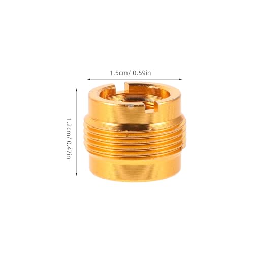 8pcs Metal Microphone Adapter Set 3/8" Female to 5/8" Male Thread Adapter for Mic Stand with Noise Reduction and Secure Fit, Unique Design for Microphone Mounts and Shock Mount