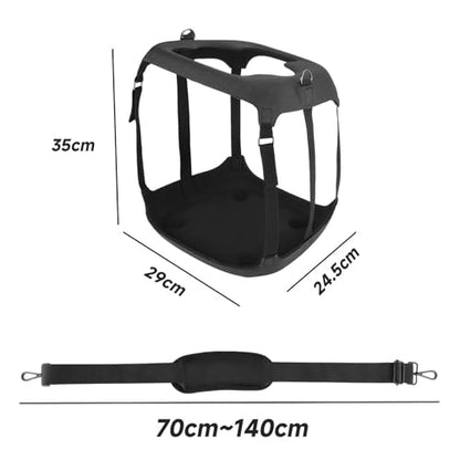 Case Carrying Strap Protector for JBL PartyBox Encore Essential 2 | EVA Hard Travel Case Cover Shoulder Strap Bag Sleeve for Encore 2 Portable Battery-Powered Party Speaker, Black