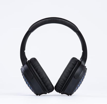Headphones Wired, Over-Ear Headphones Foldable Corded Stereo 3.5mm B/Blue | Suitable for adults, stylish appearance