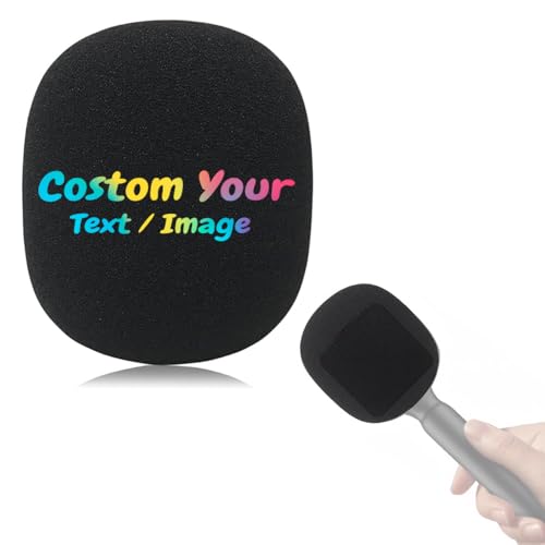 Custom Microphone Cover Personalized microphone foam windscreen Customized foam mic windscreen for Rode DJI Mic Wireless GO Hollyland Lark