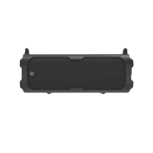 Speaker Silicone Protective Cover for Xiaomi Sound Party, Travel Carrying Protective Case with Shoulder Strap (Black) - color: Black