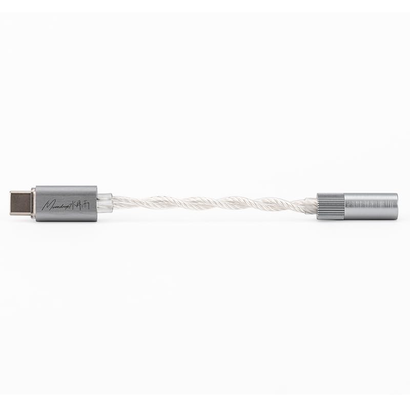 Moondrop Echo-A 32Bit/384kHz Portable USB Type-C to Headphone DAC/AMP with 3.5mm Audio Jack Adapter