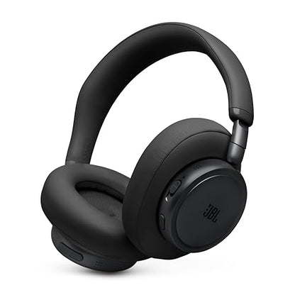 JBL Live 780NC - Noise Cancelling Headphones - Black | JBL Signature Sound with Hi-Res Audio wired and wireless, True Adaptive Noise Cancelling 20, real time calibration - color: Black