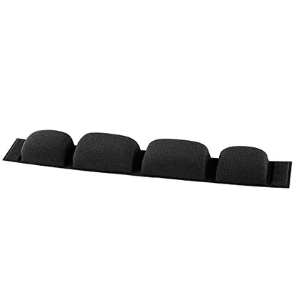 Geekria Mesh Fabric Headband Pad Compatible with Sennheiser HD600, HD580, HD650, HD660S Headphones, Replacement Band, Headset Head Top Cushion Cover Repair Part (Black)