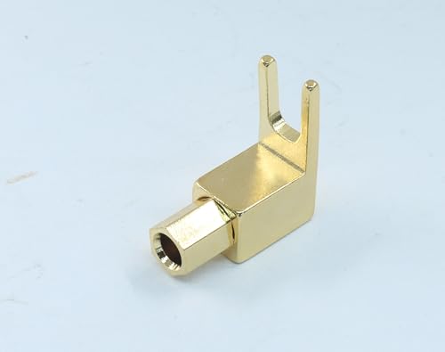 10 Pack Hi-Fi Banana Plug to Spade Adapter - color: 10 PCS