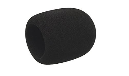 Extra Extra Large Foam Windscreen for MXL GENESIS, Audio Technica, and Other Large Microphones, Color Black