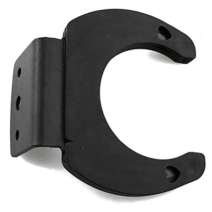LQ Industrial Microphone Hook Holder 2PCS Black Wireless Microphone Hook Stands Hanger Wall Clip Clamp Holders Mic Stands Brackets