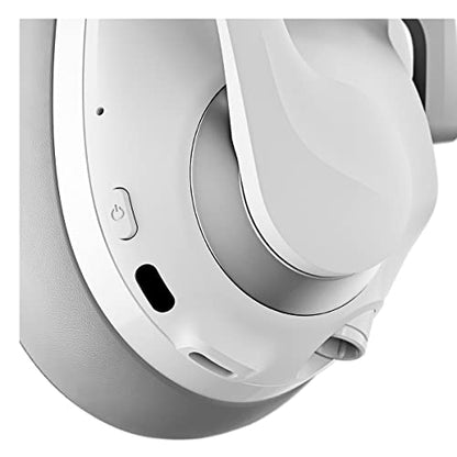 EPOS Gaming H3Pro Hybrid Gaming Headset - PC Headphones with Microphone - Noise-Cancellation, Adjustable, Smart Button Audio Mixing, Bluetooth, Gaming Suite, Surround Sound - (Ghost White) - color: Ghost White