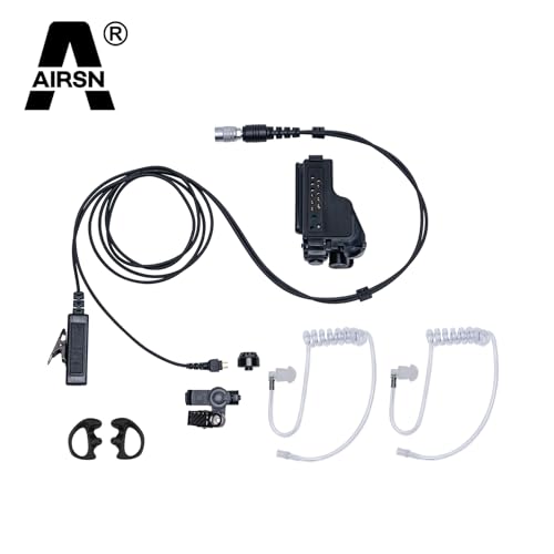 Quick Disconnect Police Lapel XTS2500 Radio Earpiece for M0torola XTS5000 XTS3000 Walkie Talkie Law Enforcement Surveillance Headset - style: Quick Disconnect Style