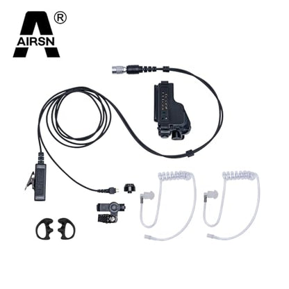 Quick Disconnect Police Lapel XTS2500 Radio Earpiece for M0torola XTS5000 XTS3000 Walkie Talkie Law Enforcement Surveillance Headset - style: Quick Disconnect Style