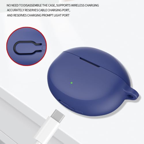 Headphone Case for Earphone Sturdy Silicone Cover Easy Access Charging