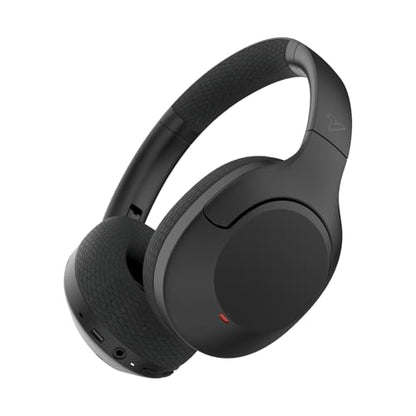 VOKALEN Hyper Pro 2 Bluetooth Headphones Over Ear, Hi-Res Audio, Adaptive Noise Cancelling, 60H Playtime, DEEP360 Spatial Sound, Comfort Mesh Ear Cushions, Deep Bass, Custom EQ (Pro 2, Black) - color: Black, style: Pro 2