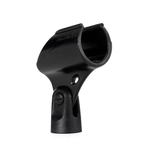 Shure WA371 Microphone Clip for Wireless Handheld Transmitters | Replacement mic clip that securely holds all Shure wireless handheld transmitters on a standard mic stand - size: 1 Count (Pack of 1)