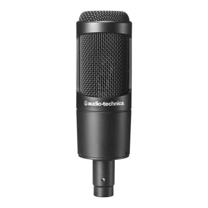 Audio Technica AT2035 Microphone with Knox Gear Pop Filter, Boom Arm and XLR Cable Bundle (4 Items) | Includes Knox Gear Pop Filter, Boom Arm and XLR Cable
