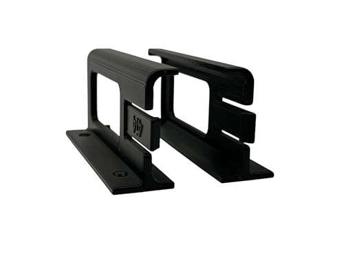 Desk Mount Kit for Focusrite Scarlett 4i4 (3rd Gen) - Under Desk Mount Brackets with Reversible Clips - Secure Mounting Accessories