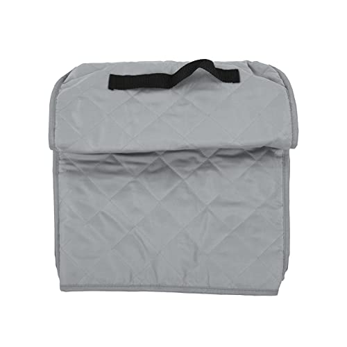 Kitchen Mixer Cover Carry Bag for 5Qt/6Qt, Fits Most Stand Mixers, - Scratch Quilted Polyester Pongee Fabric with Storage Pockets (Grey) - color: Grey