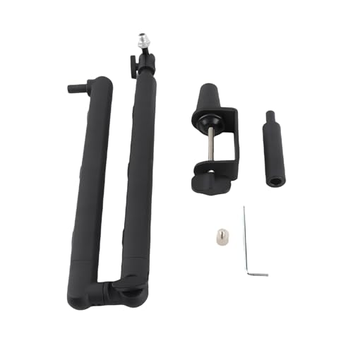 Microphone Boom Arm,Low Profiles Fully Adjustable Mic Stand with Desk Mount Clamp,Screw Adapter, Cable Management with 3/8",1/4",5/8" Thread for Podcast Streaming Gaming Studio