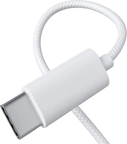D & K Exclusives USB C Wired Earbuds with Microphone and Volume Control – in Ear Type C Headphones with Braided Cable, Built in Mic & Remote for Calls, Music, Laptop and Smartphone
