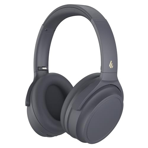 Edifier WH700NB Wireless Active Noise Cancellation Over-Ear Headphones, Bluetooth 5.3 Foldable Lightweight Headset, Dual Device Connection 68-Hour Battery Life, for Travel Home Office (Grey)
