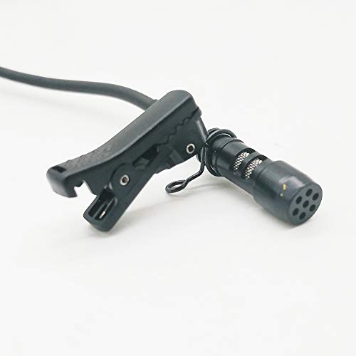 ABS Plastic Lavalier Microphone Tie Clip for All Kinds of Omnidirectional Condenser Microphone for Sony UWP, Saramonic, Sennheiser, Boya,Shure Lavalier Lapel Microphone, Pack of 2 (6.2mm) - size: 6.2mm