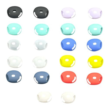 Protective Cover Ear Tips Case for Dedicated Earbuds Soft Silicone Sleeve Perfectly Fit Scratch Resistance Shock - color: Blue