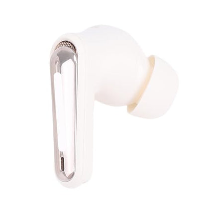 Naroote 2.4GHz Low Latency Wireless Gaming Earbuds, Bluetooth 5.3 with USB C, 20ms Ultra Low Delay, ENC Microphone, Dual Mode for VR Gaming, PC, Mobile Phone (White) - color: White