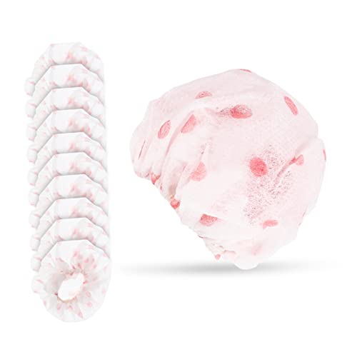 100pairs Disposable Non-woven Microphone Covers Odorless Convenient Mic Shield for Ktv Recording Studios Schools and Events Fits Handheld Microphones
