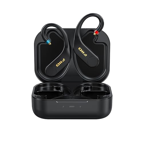 FiiO UTWS5 2025 True Wireless Bluetooth Earbuds Hook & Headphone Amp for IEMs, AK4332 DAC, Hi-Res 96kHz/24bit LDAC -MMCX/0.78 2pins Connector, 10-Band PEQ, 20H Battery Life (MMCX) | AK4332 DAC, 96kHz/24-bit LDAC, 10-band PEQ, 20-hour battery